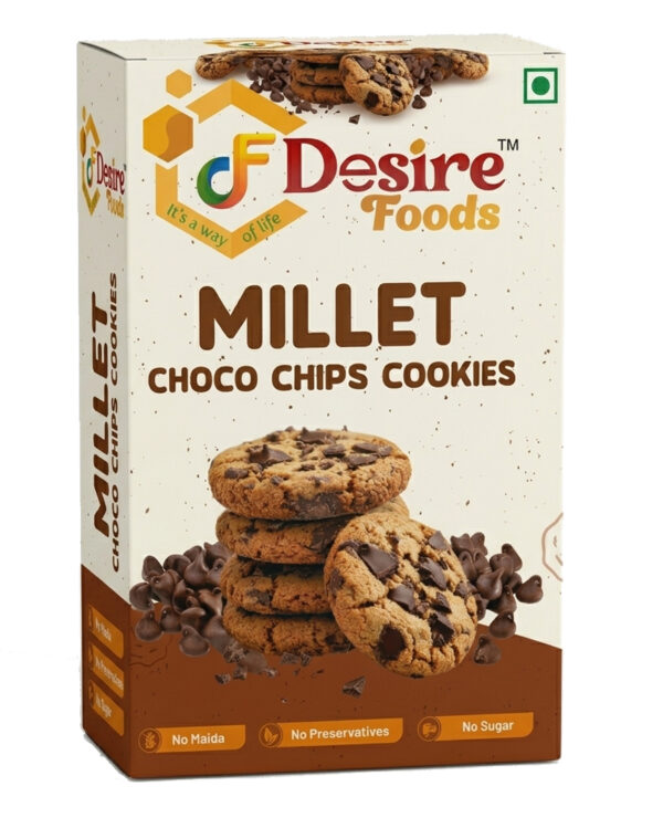 Millet Choco Chips Cookies