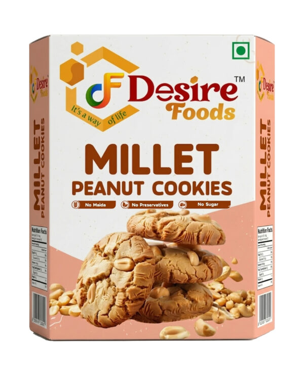 Millet Peanut Cookies