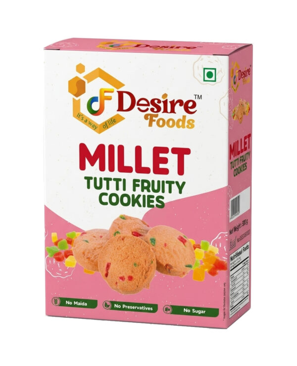 Millet Tutti Fruity Cookies